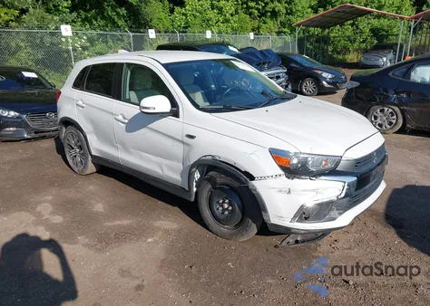 2017 Mitsubishi Outlander Sport 2.0 Es из США, поврежденный, VIN JA4AP3AU1HZ060180